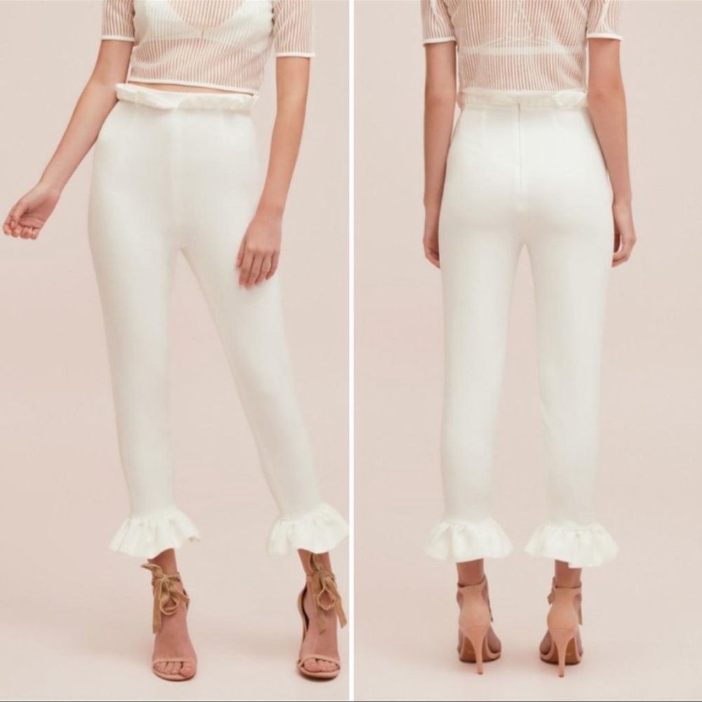 Keepsake the Label Only Love Ivory Ruffle Pants